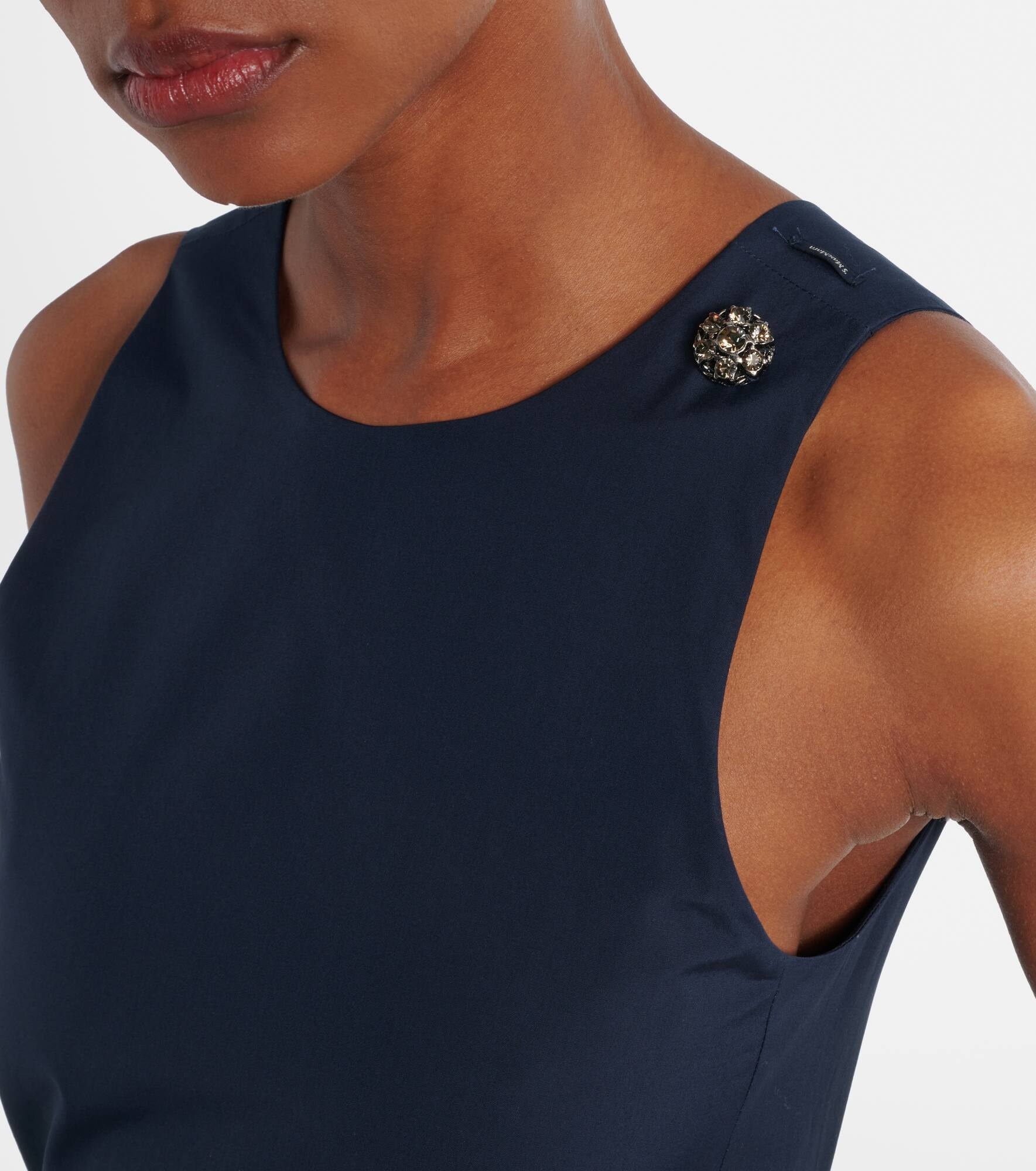 Ussita cotton poplin midi dress - 4