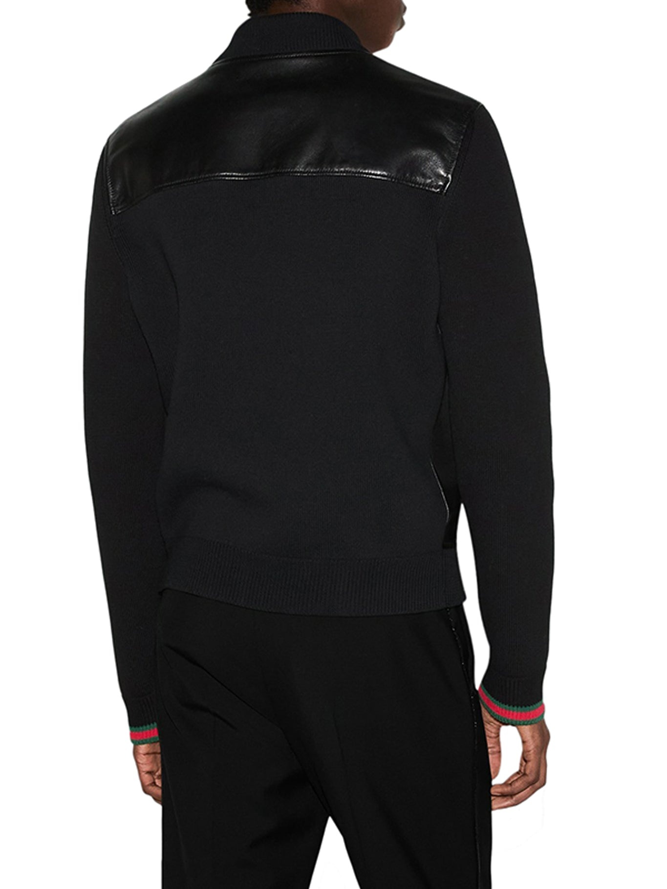 MA-1 Gucci Nappa And Knit Bomber Jacket Gucci And Knit Jacket Bomber Nappa MA-1