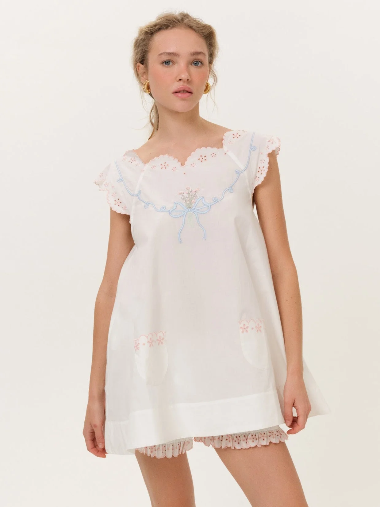Catherine Mini Dress and Bloomer - 1