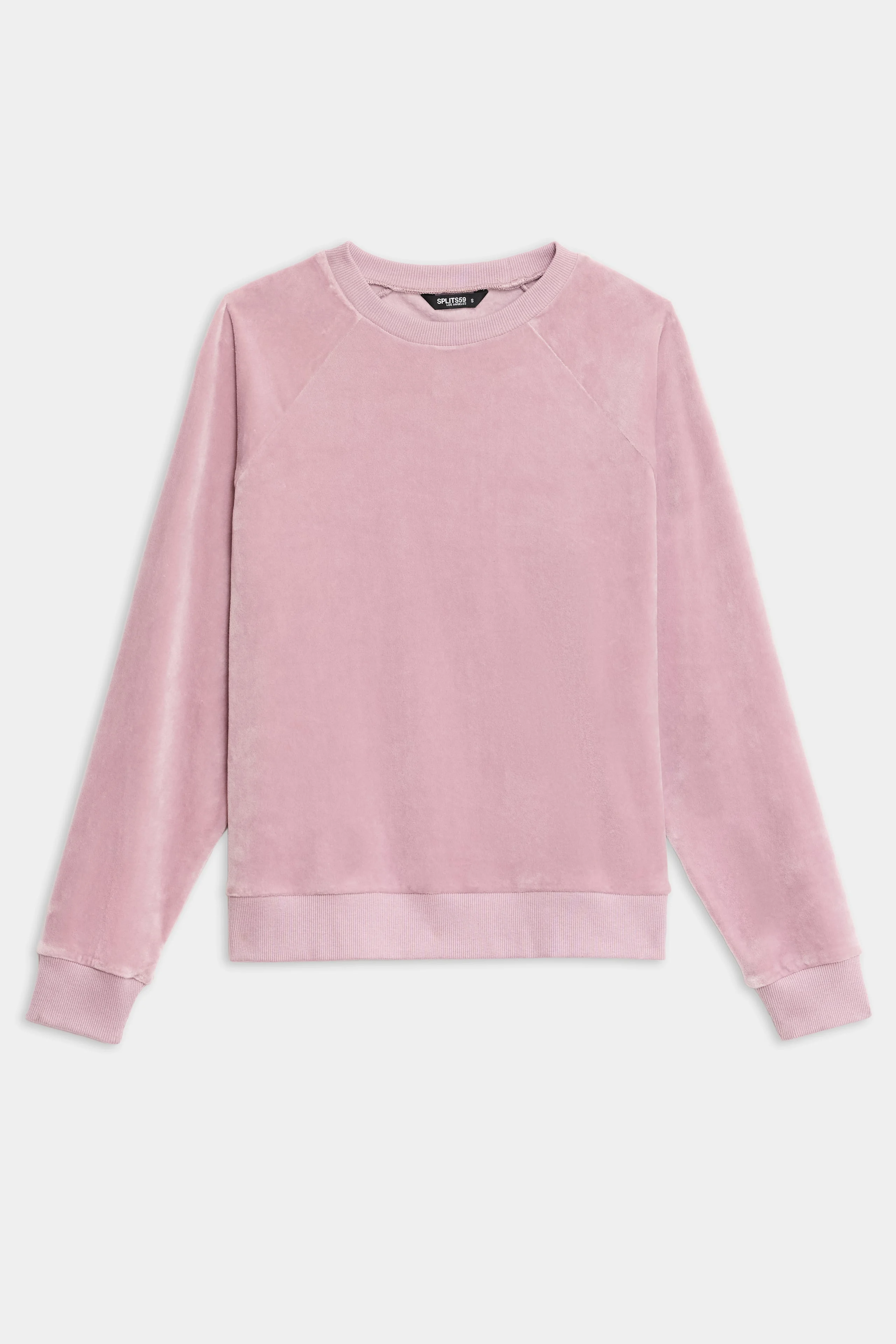 Joy Velour Crewneck - 1