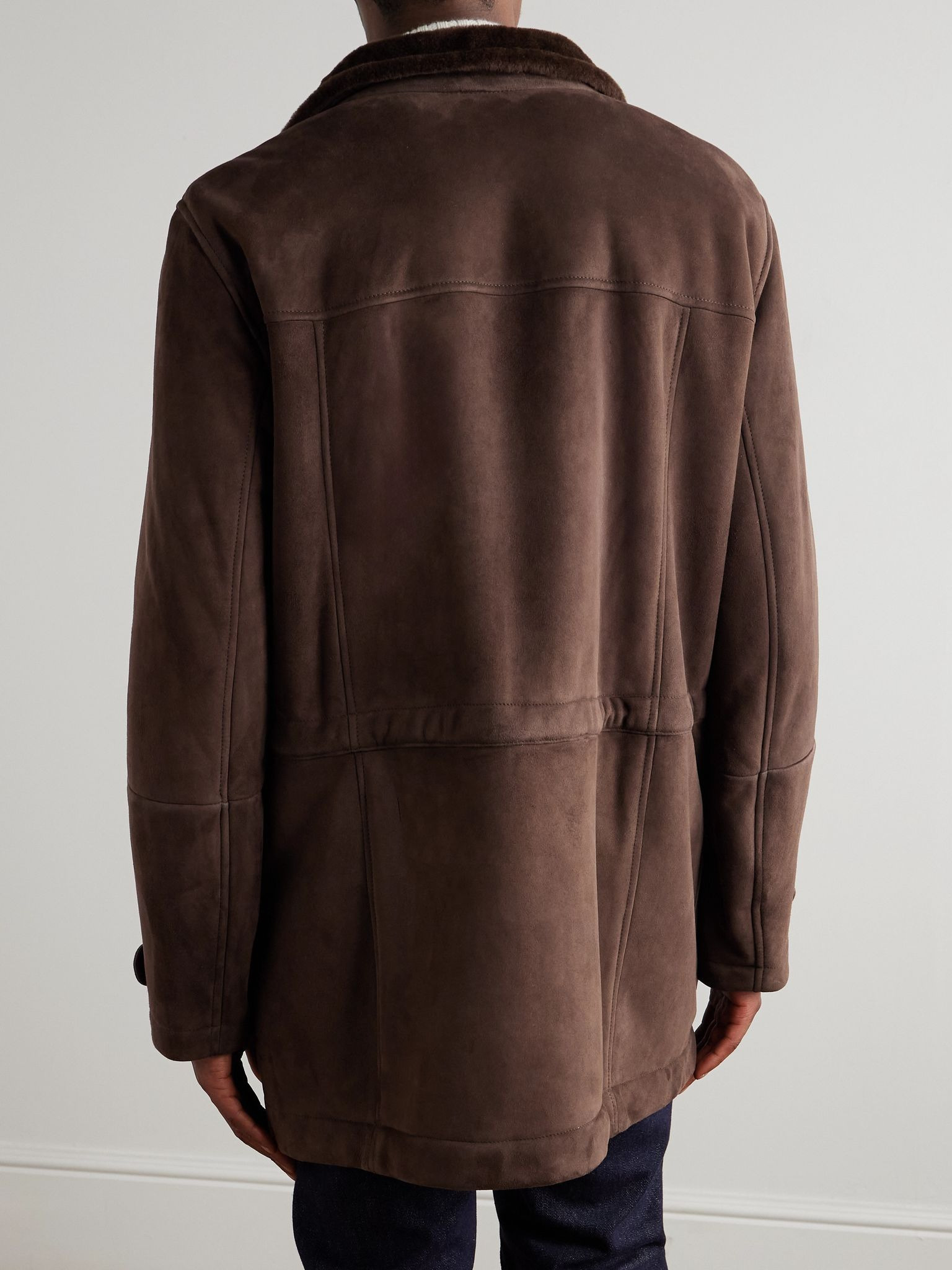 Shearling Jacket Brown - 3