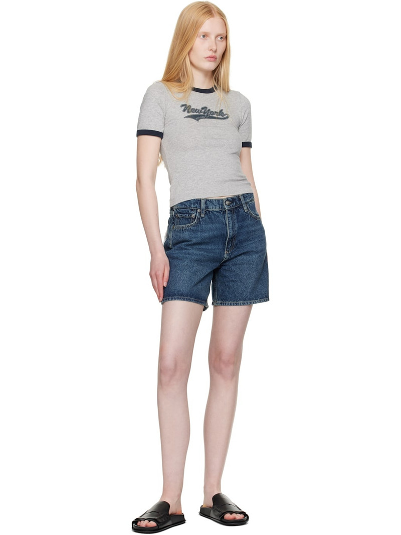 rag & bone Gray Mica Ringer T-shirt outlook