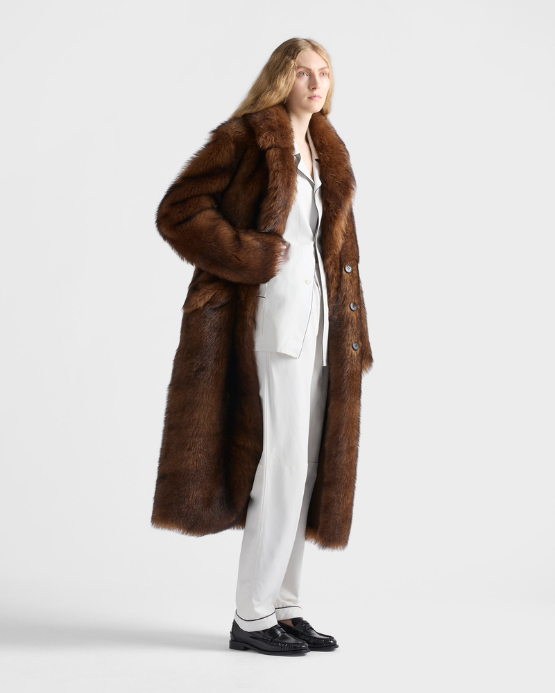 Prada Nappa leather pants outlook