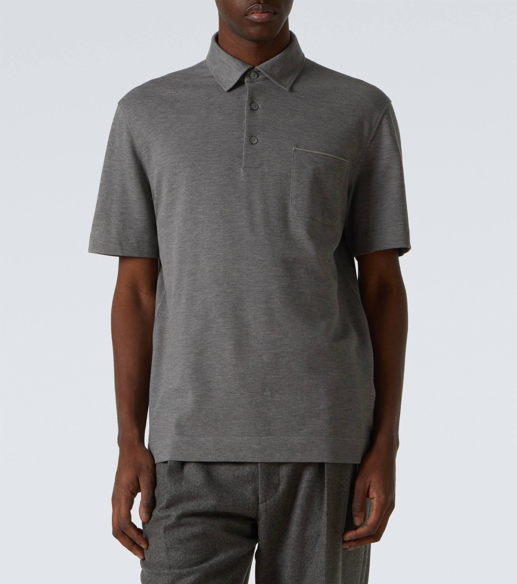 Cotton polo shirt - 3