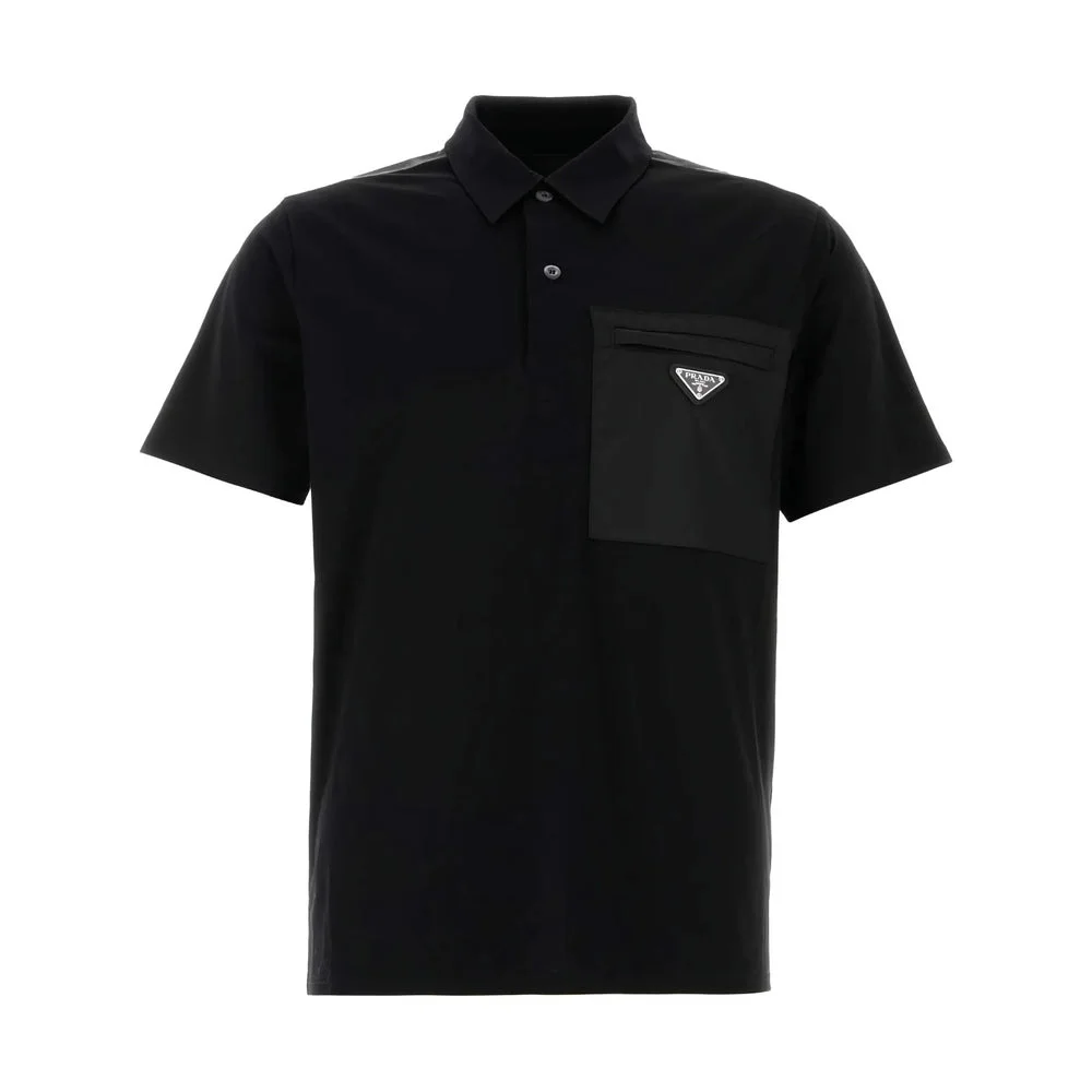 Prada Black Polo Shirts Men - 1