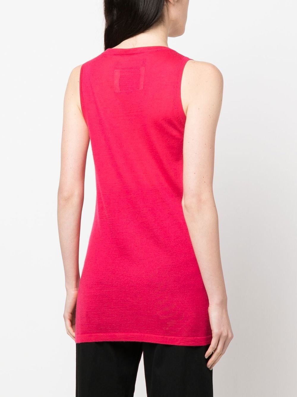 scoop neck tank top - 4