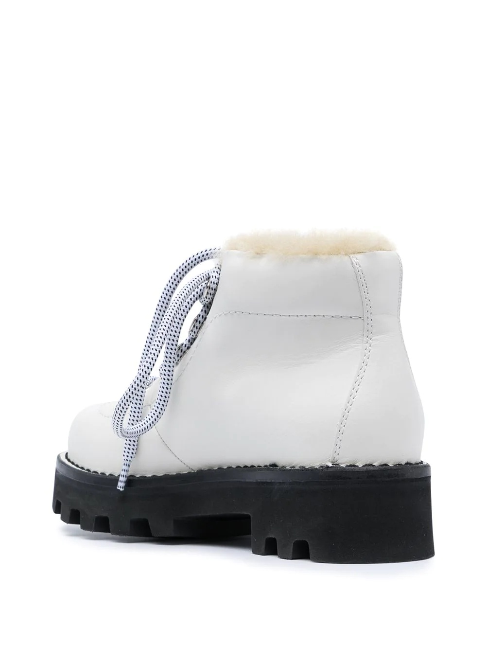 shearling hiking boots - 3