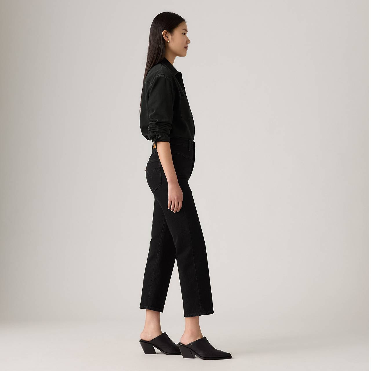 RIBCAGE WESTERN YOKE WOMEN'S JEANS - 6