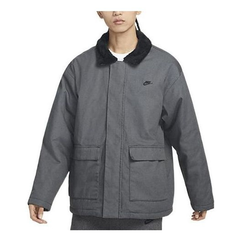 Nike Vintage Training Jacket 'Grey' FD6683-068 - 1