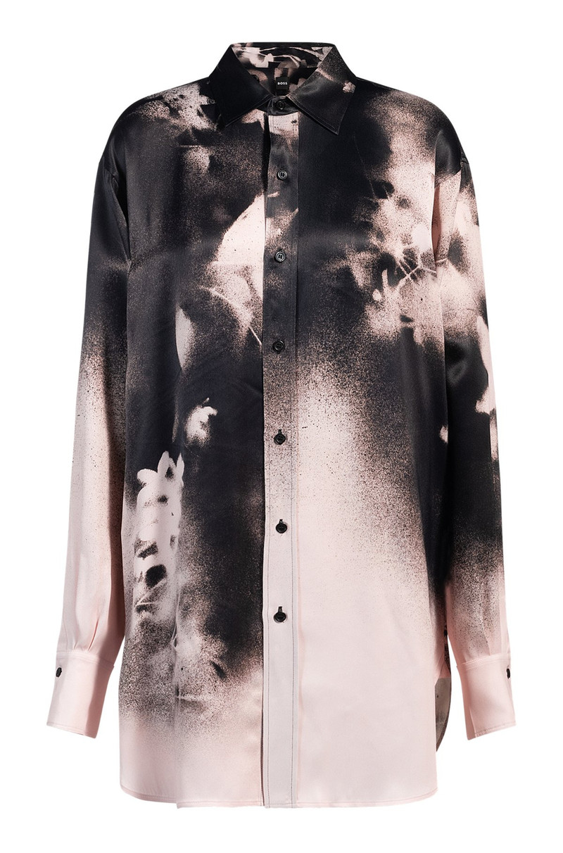 TAILORED BLOUSE WITH FLORAL PRINT 1