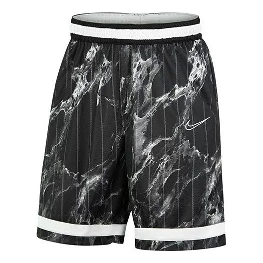 Nike DRI-FIT Basketball Quick Dry Loose Sports Shorts Black White DD0566-010 - 1