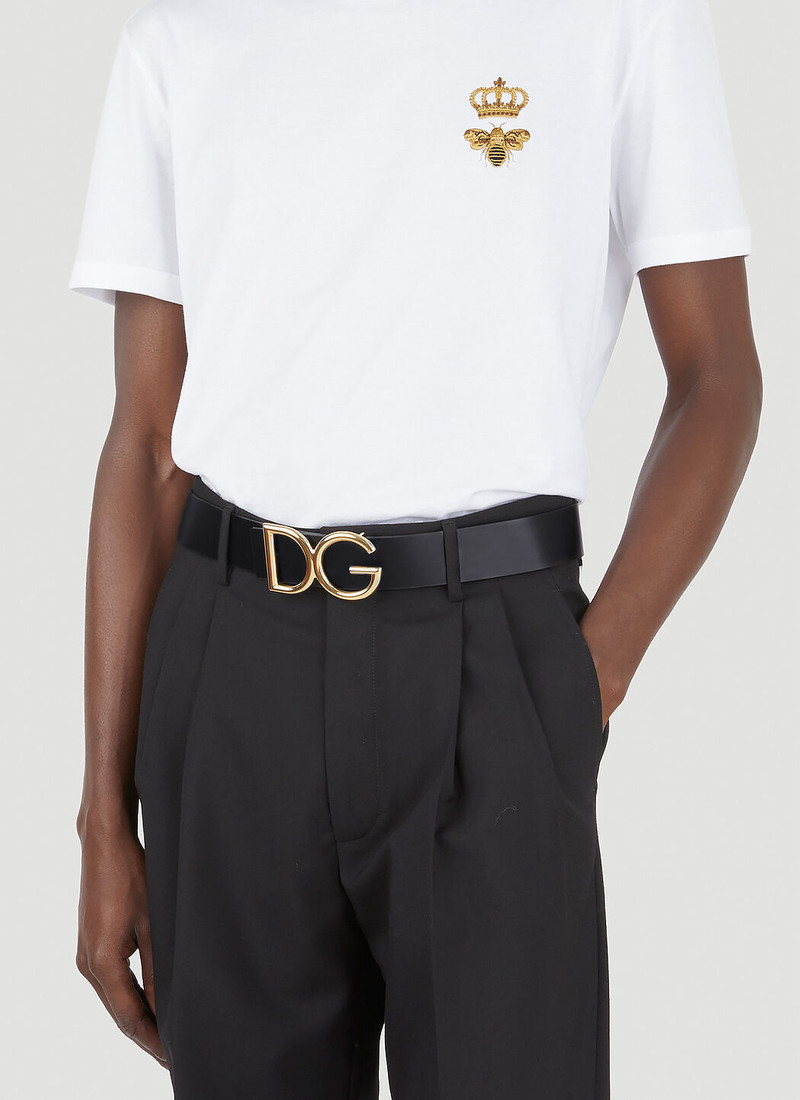 Dolce & Gabbana Logo Plaque Belt outlook