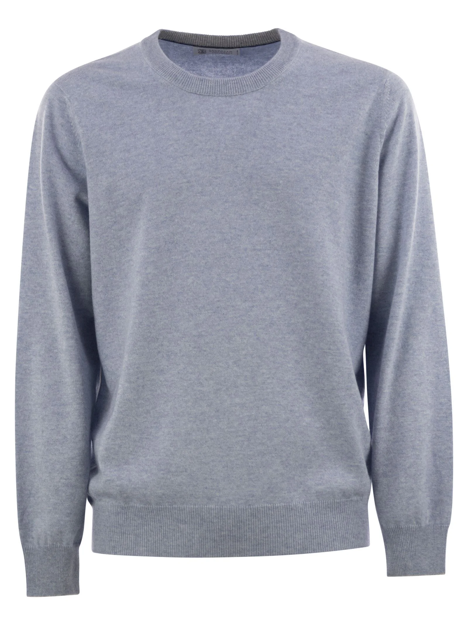 Brunello Cucinelli Men Pure Cashmere Crew-Neck Sweater - 1