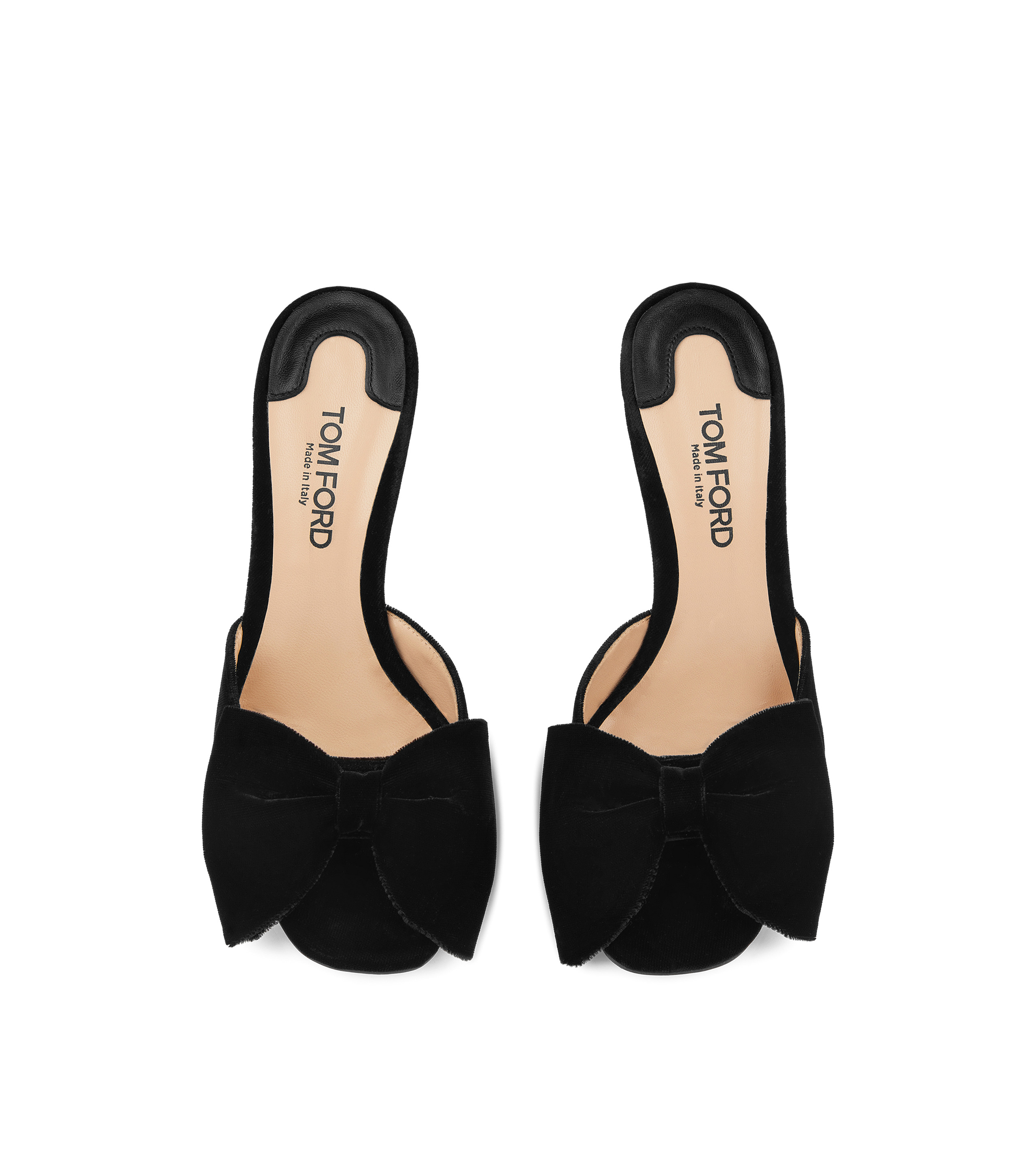 VELVET BRIGITTE MULE - 4