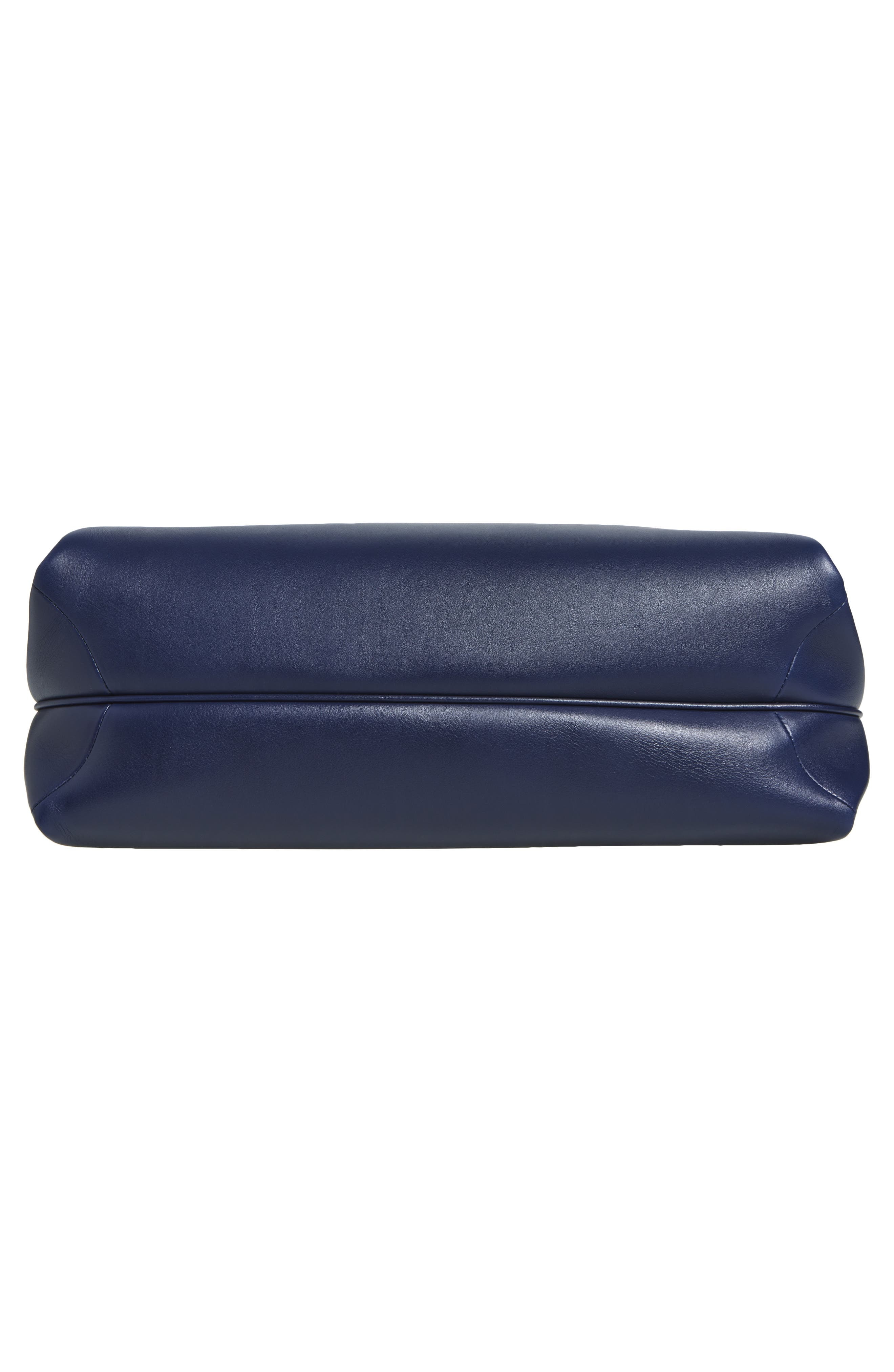 FERRAGAMO Medium Lily Leather Tote in New Navy at Nordstrom - 7