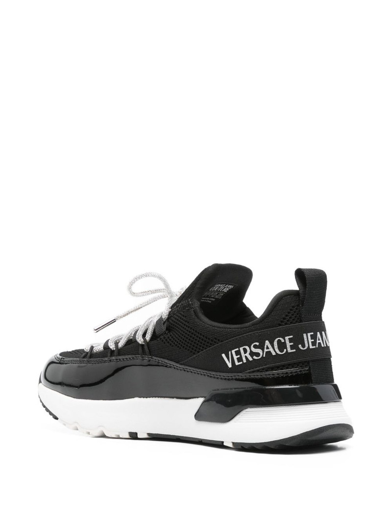 mesh-panel lace-up sneakers 3