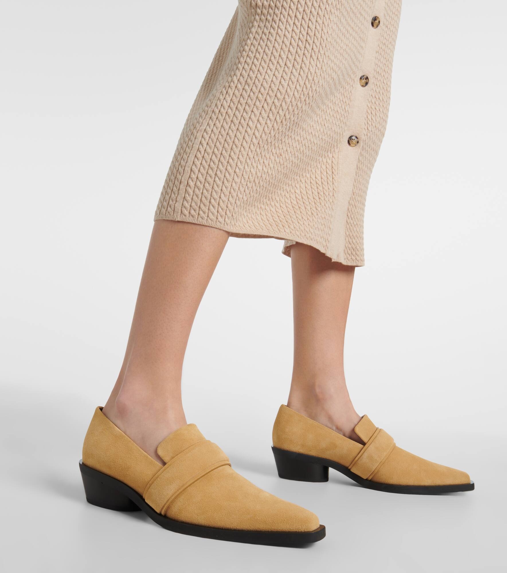 Bronco suede loafers - 7