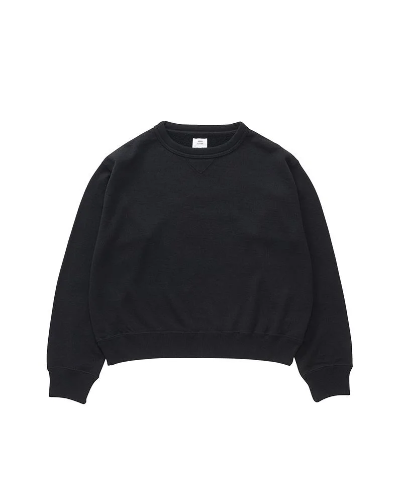 CARREE SWEAT L/S (SUPERFINE) W BLACK - 1