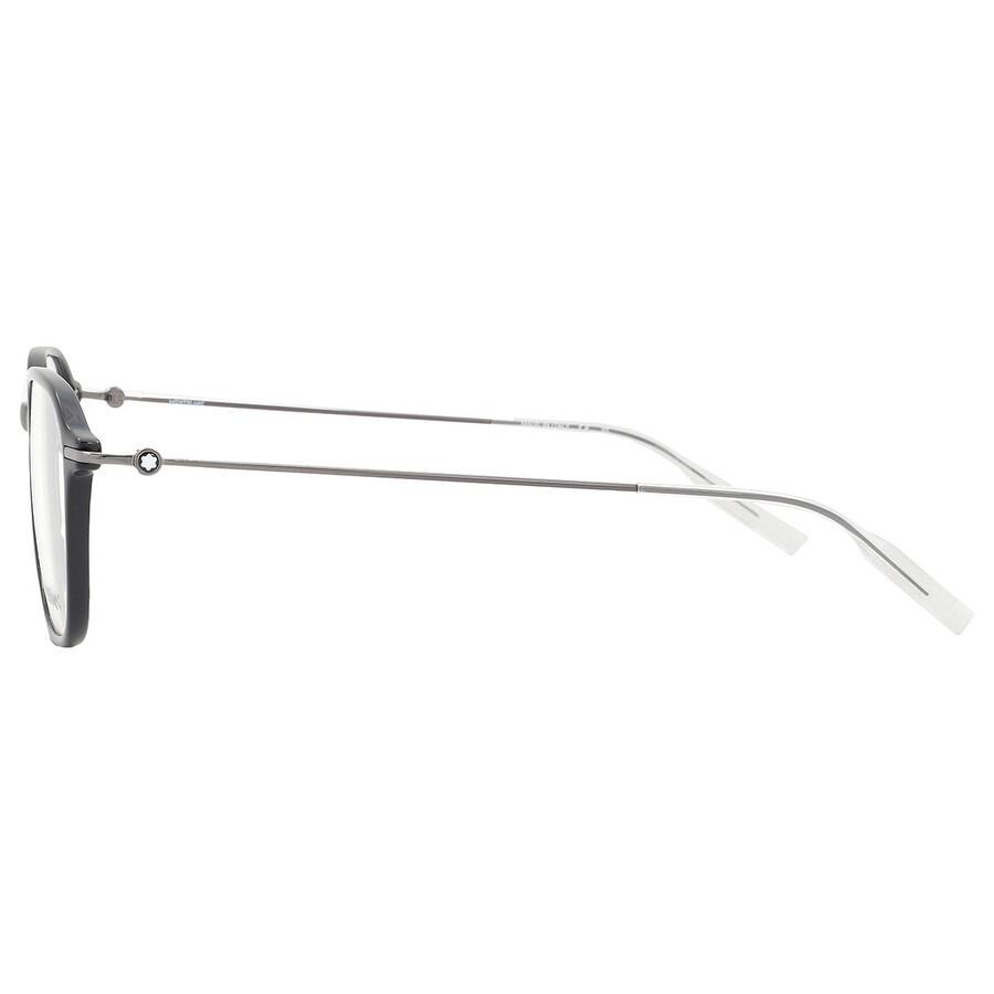 Montblanc Demo Square Men's Eyeglasses MB0207O 001 52 - 3