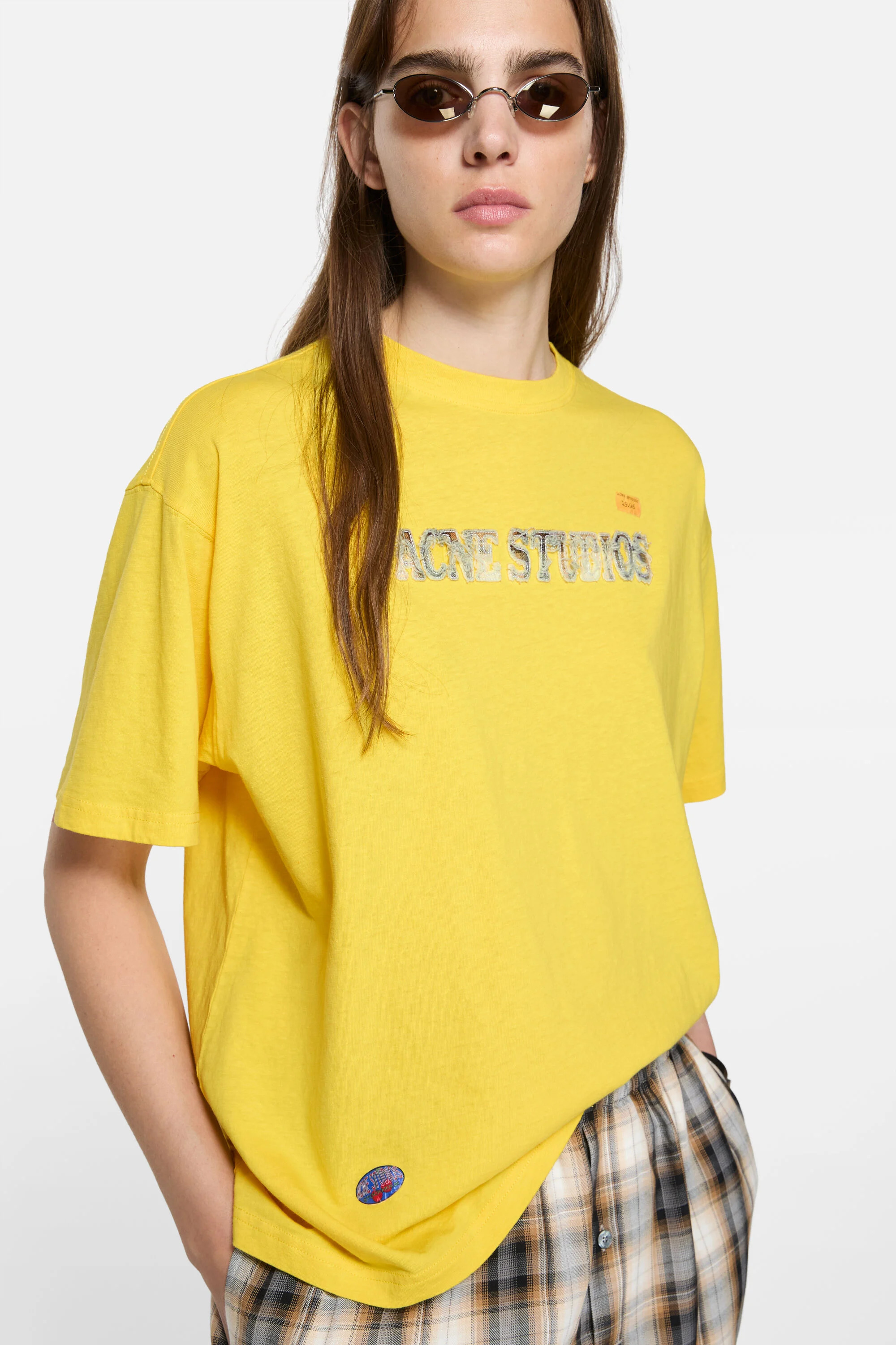 Logo t-shirt - Bright Yellow - 4