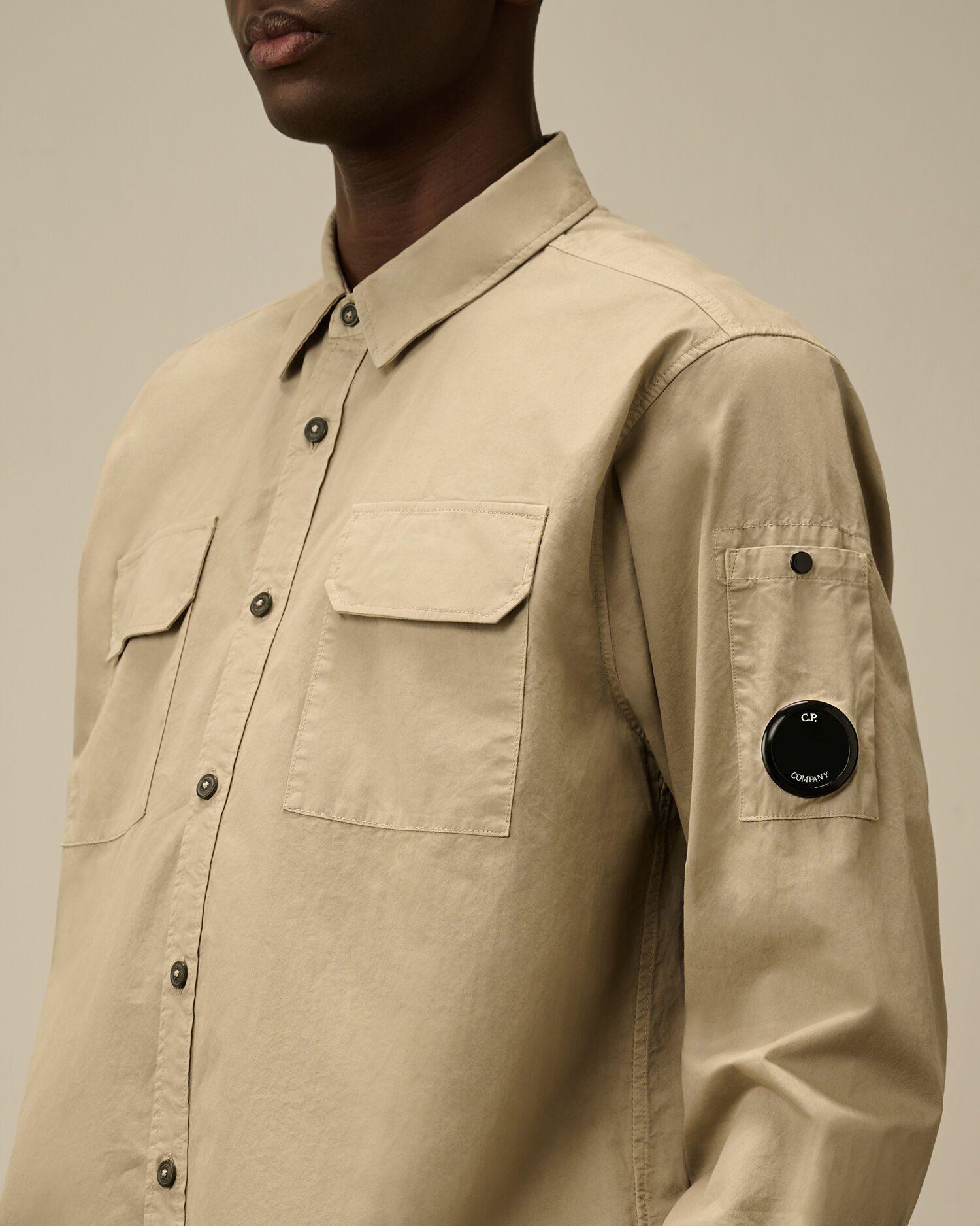 Organic Gabardine Lens Shirt - 5