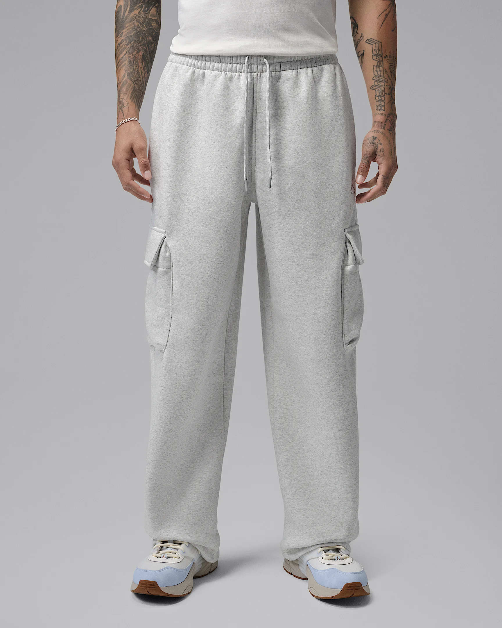 Jordan Brooklyn Men's Oversized Fleece Cargo Pants - 1