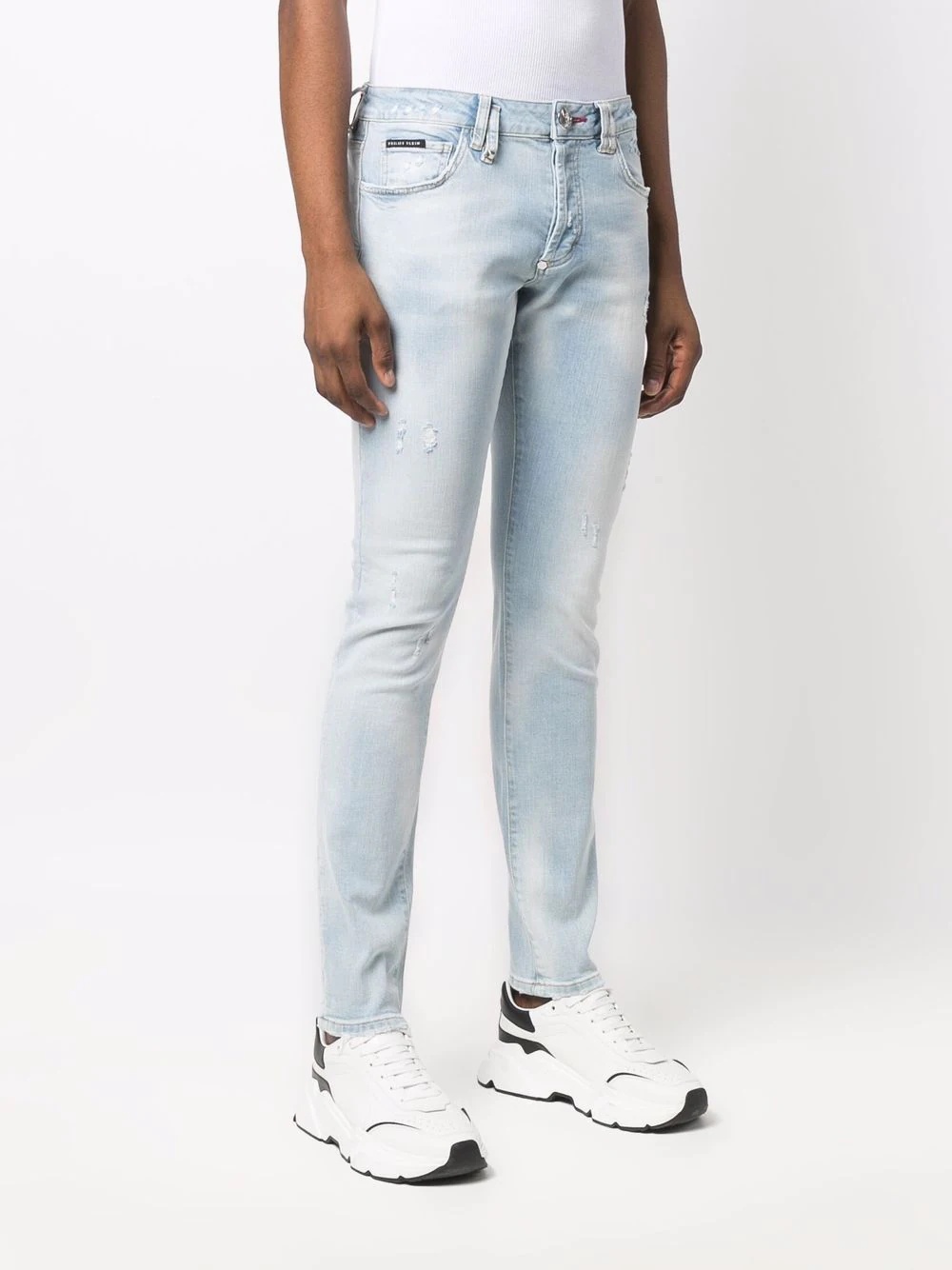 Super Straight-cut faded jeans - 3