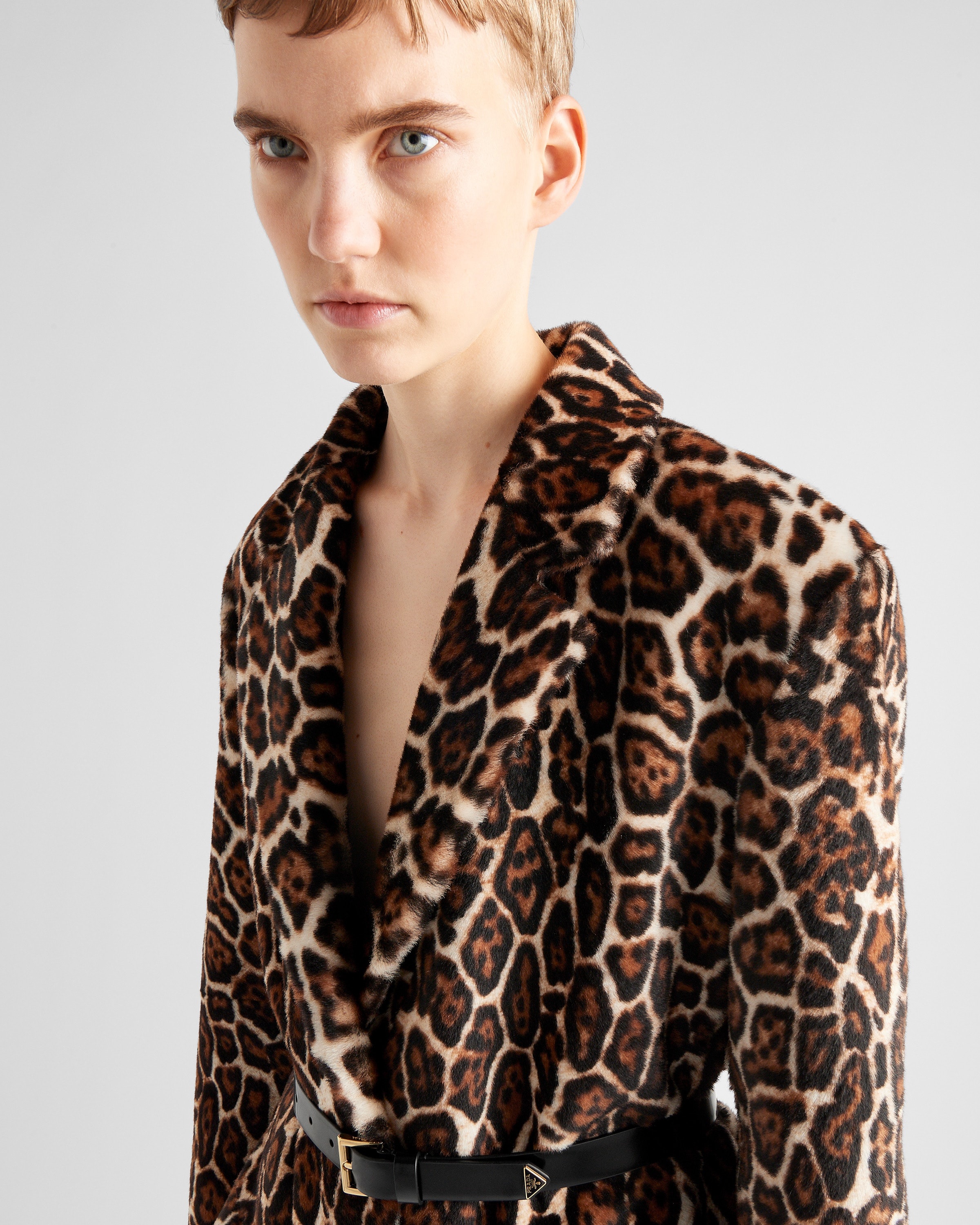 Printed sheepskin coat - 3