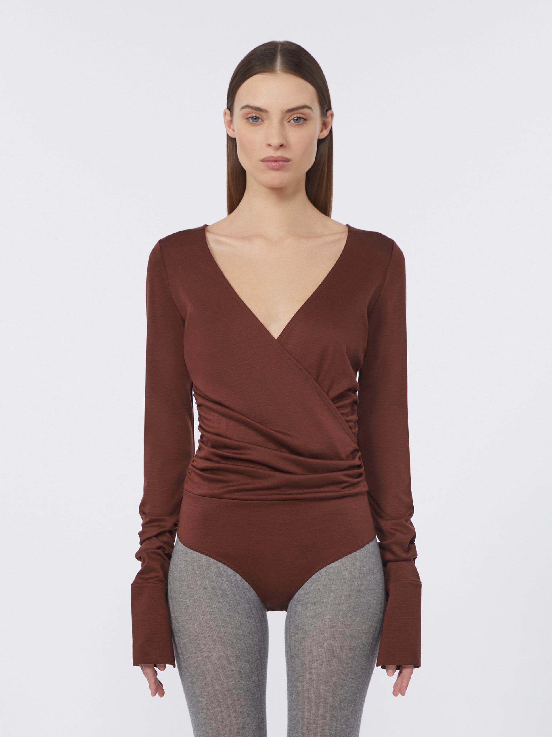 NIGELLA Wool jersey bodysuit - 3