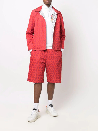 SUNNEI reversible monogram jacket outlook