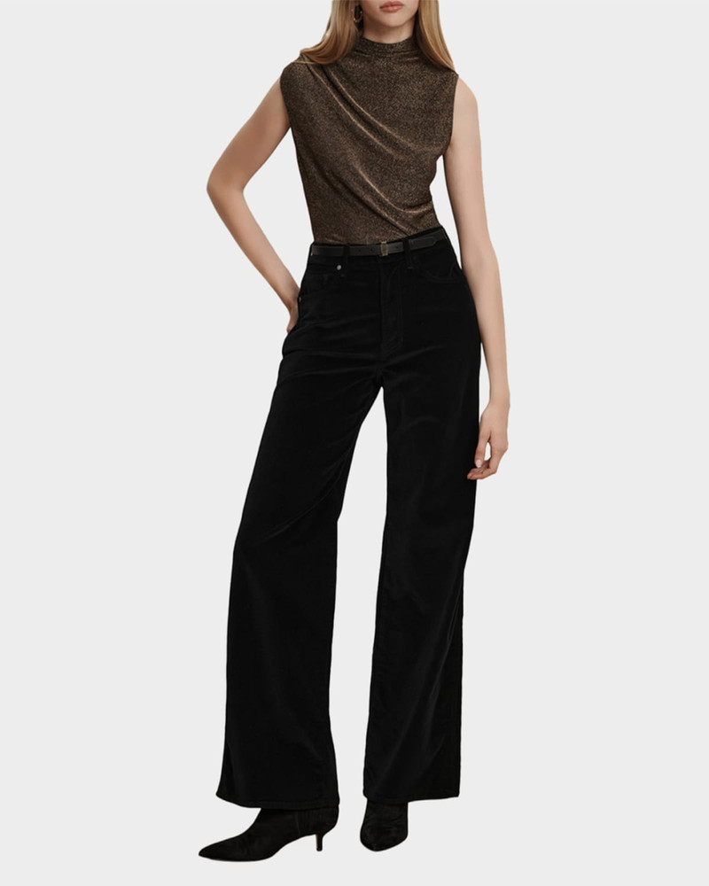 VERONICA BEARD Taylor High-Rise Wide-Leg Pants outlook