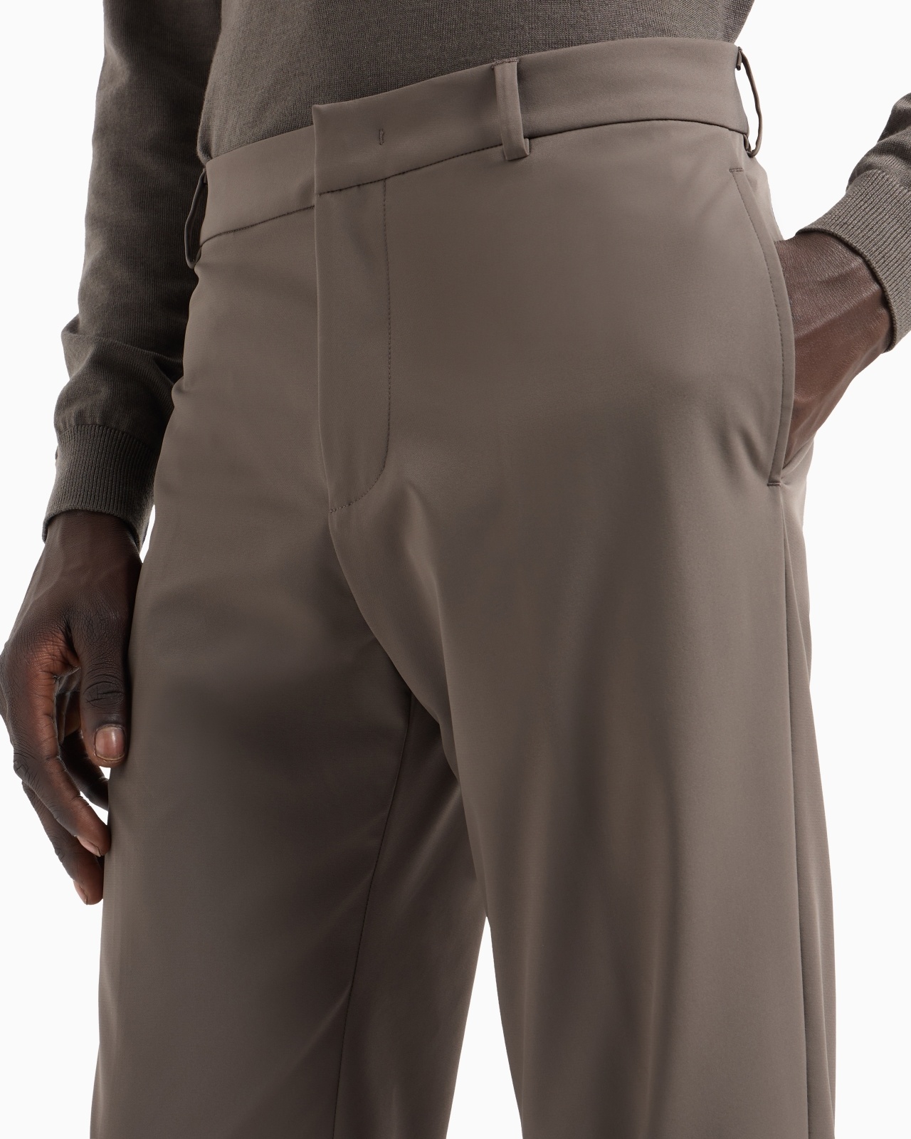 TRAVEL ESSENTIALS STRETCH NYLON TROUSERS - 5
