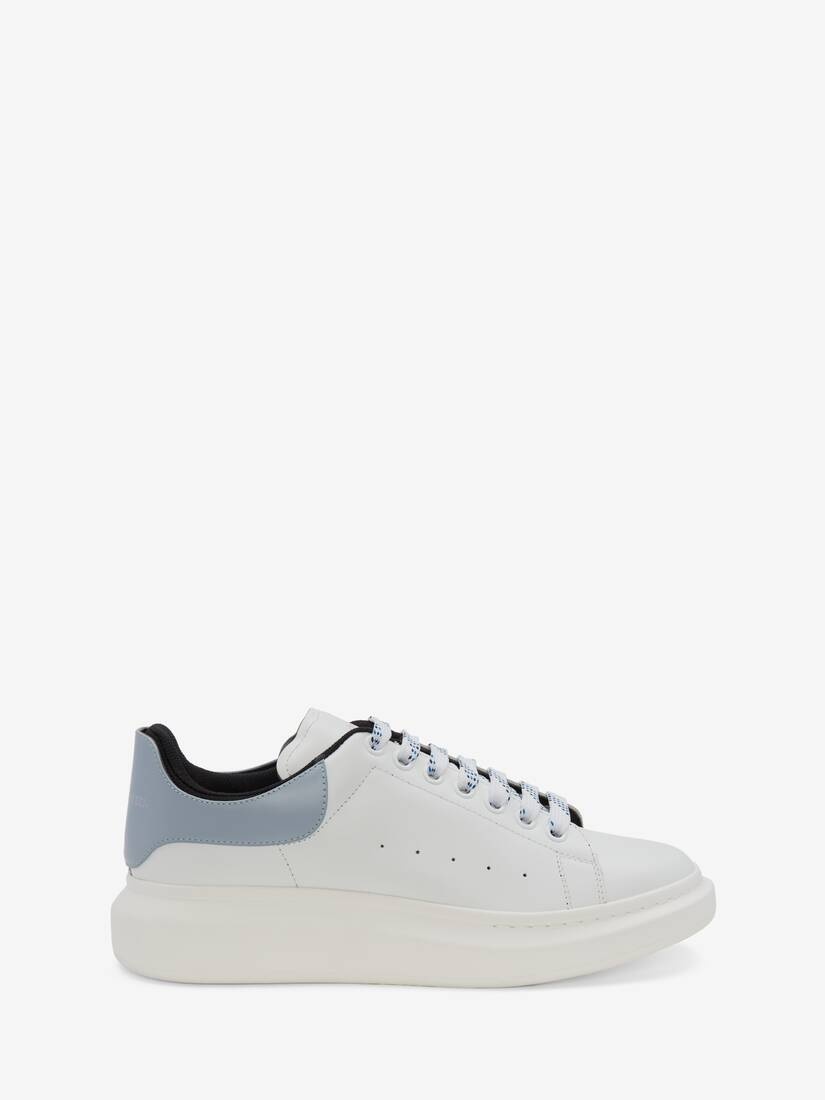 Men's Oversized Sneaker in White/spring Blue - 1