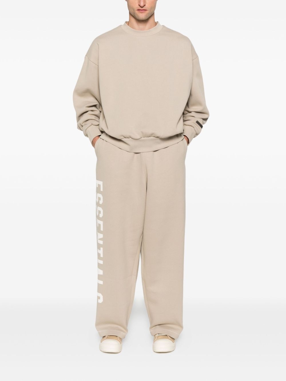 crew-neck cotton sweatshirt - 2