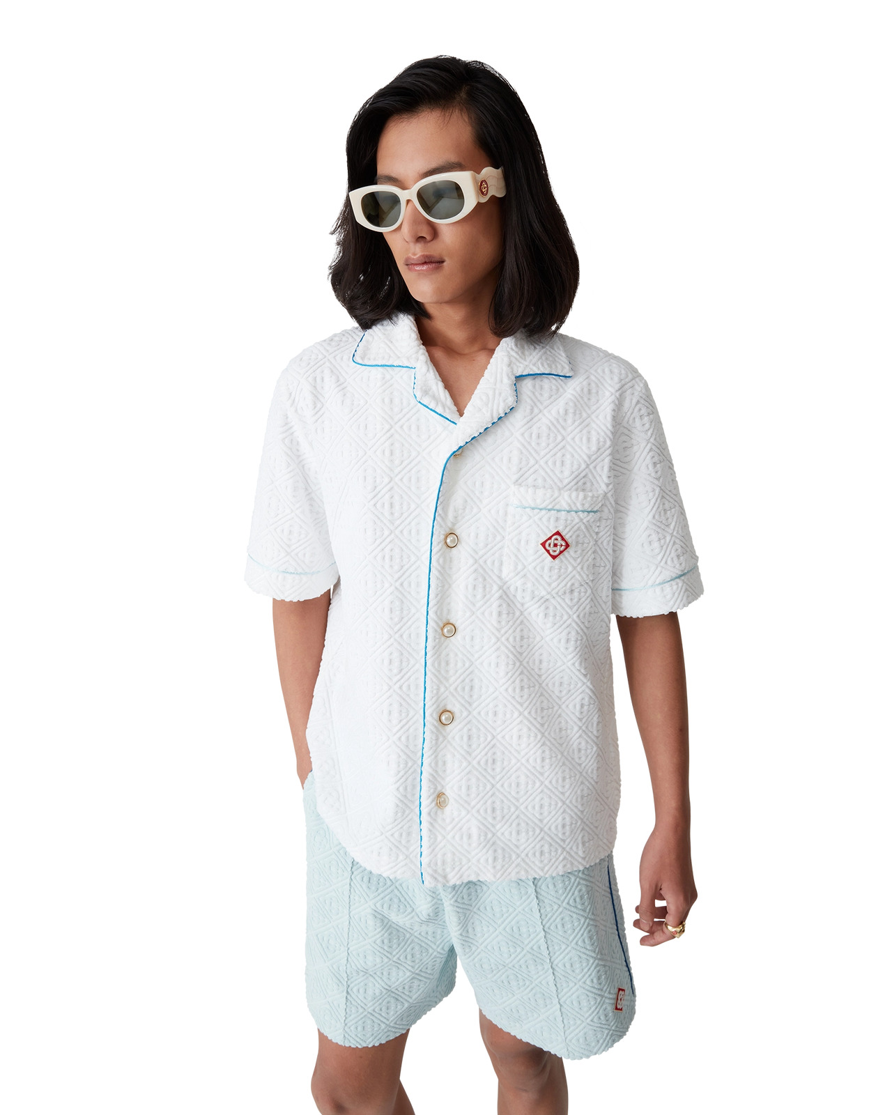 Monogram Towelling Shirt | Casablanca Paris - 5