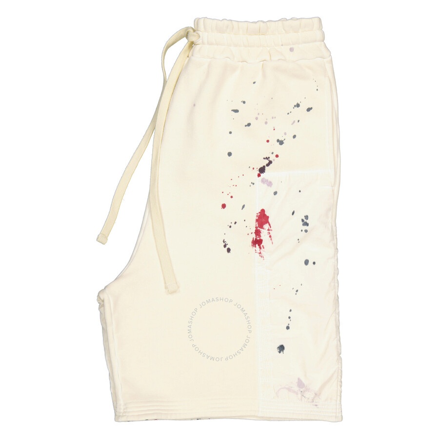 A Cold Wall Studio Paint-Splatter Cotton Track Shorts - 7