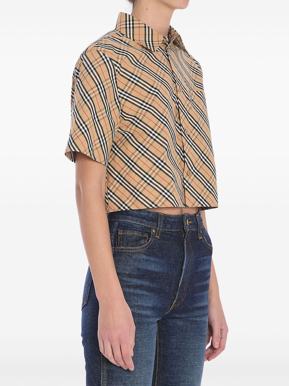 cropped shirt - 4