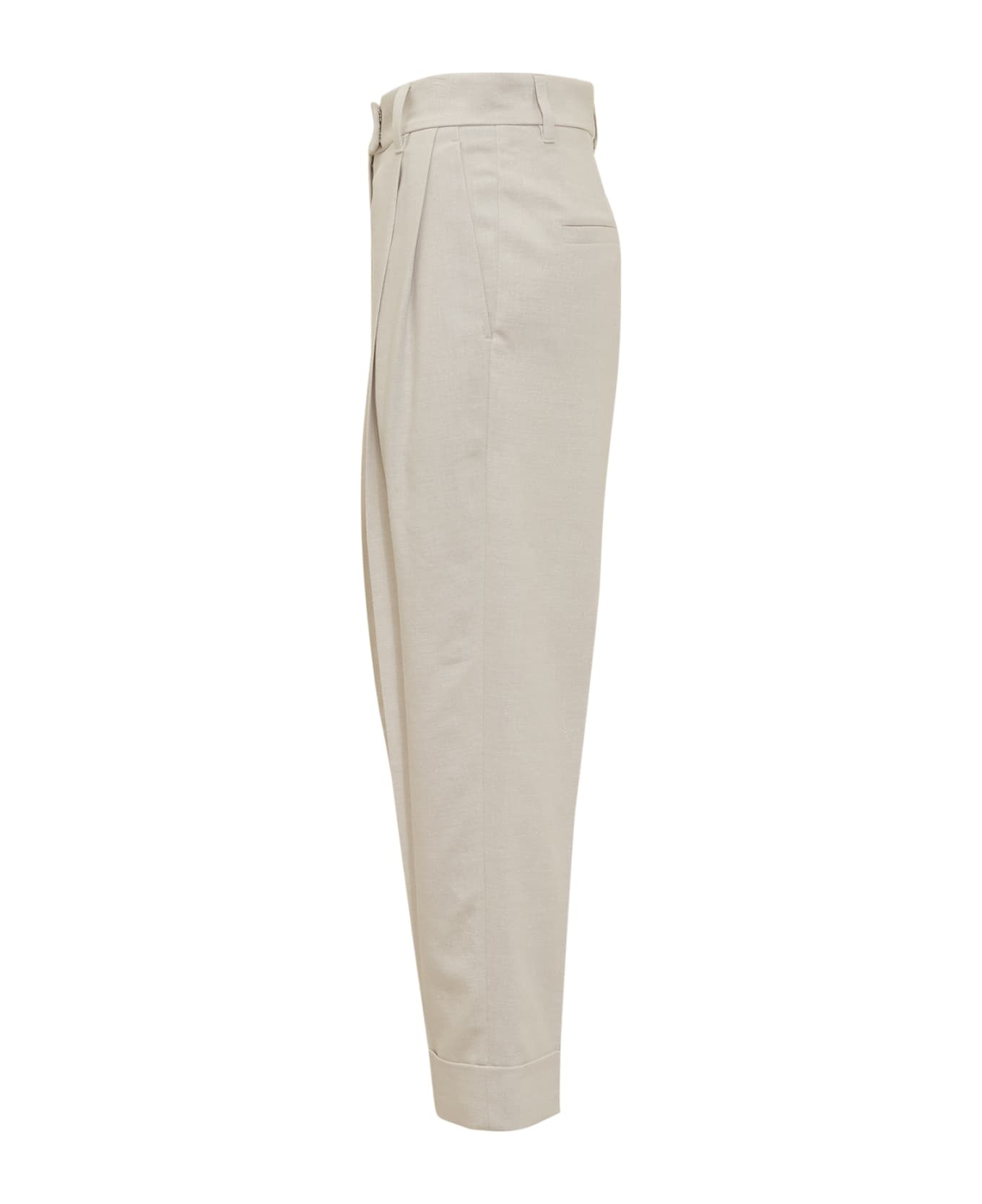 Loose Fit Trousers - 3