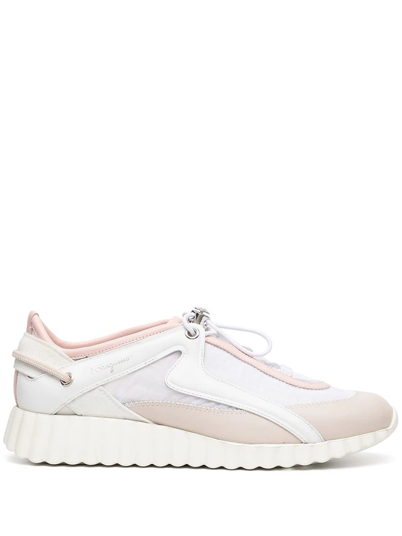 Pixie panelled low-top sneakers 1