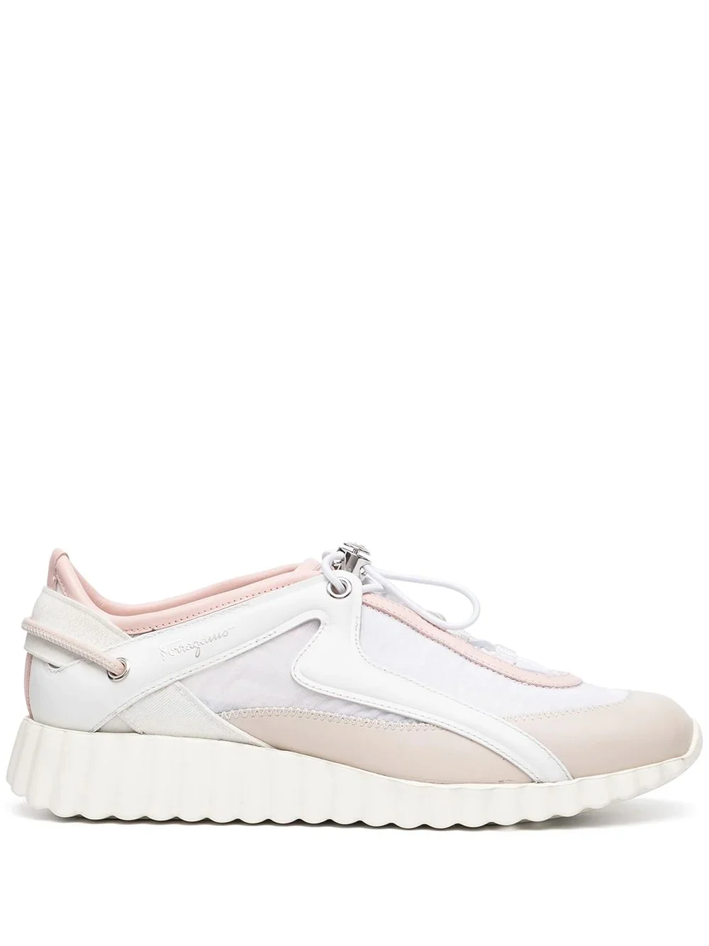 Pixie panelled low-top sneakers - 1