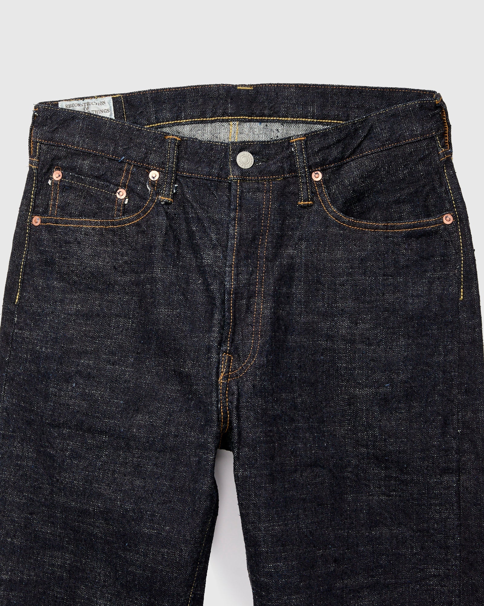 SD-1001 "GL3" 15oz Slub Selvedge Denim - Regular Straight Fit - 7