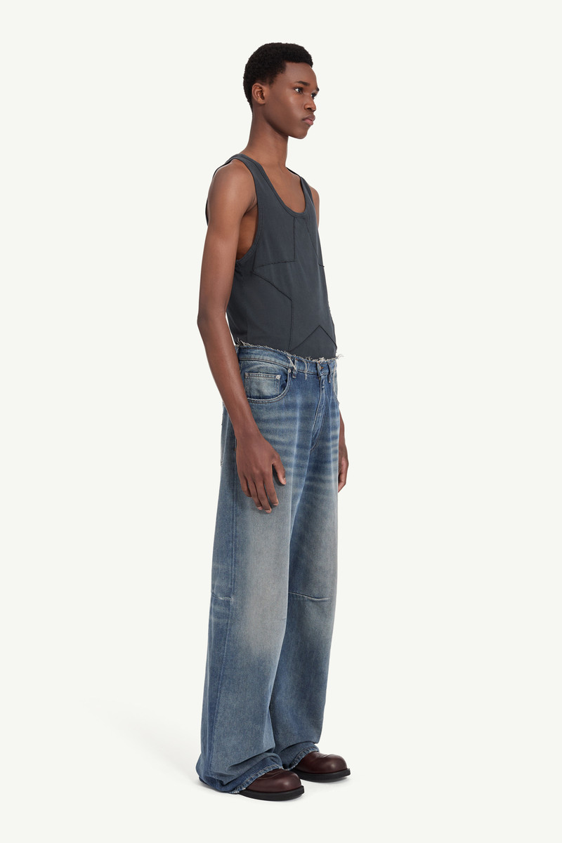 MM6 Maison Margiela Wide-leg jeans outlook