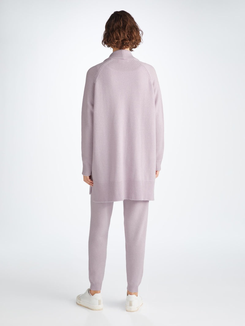 Women's Cardigan Nina Cashmere Lilac - 4