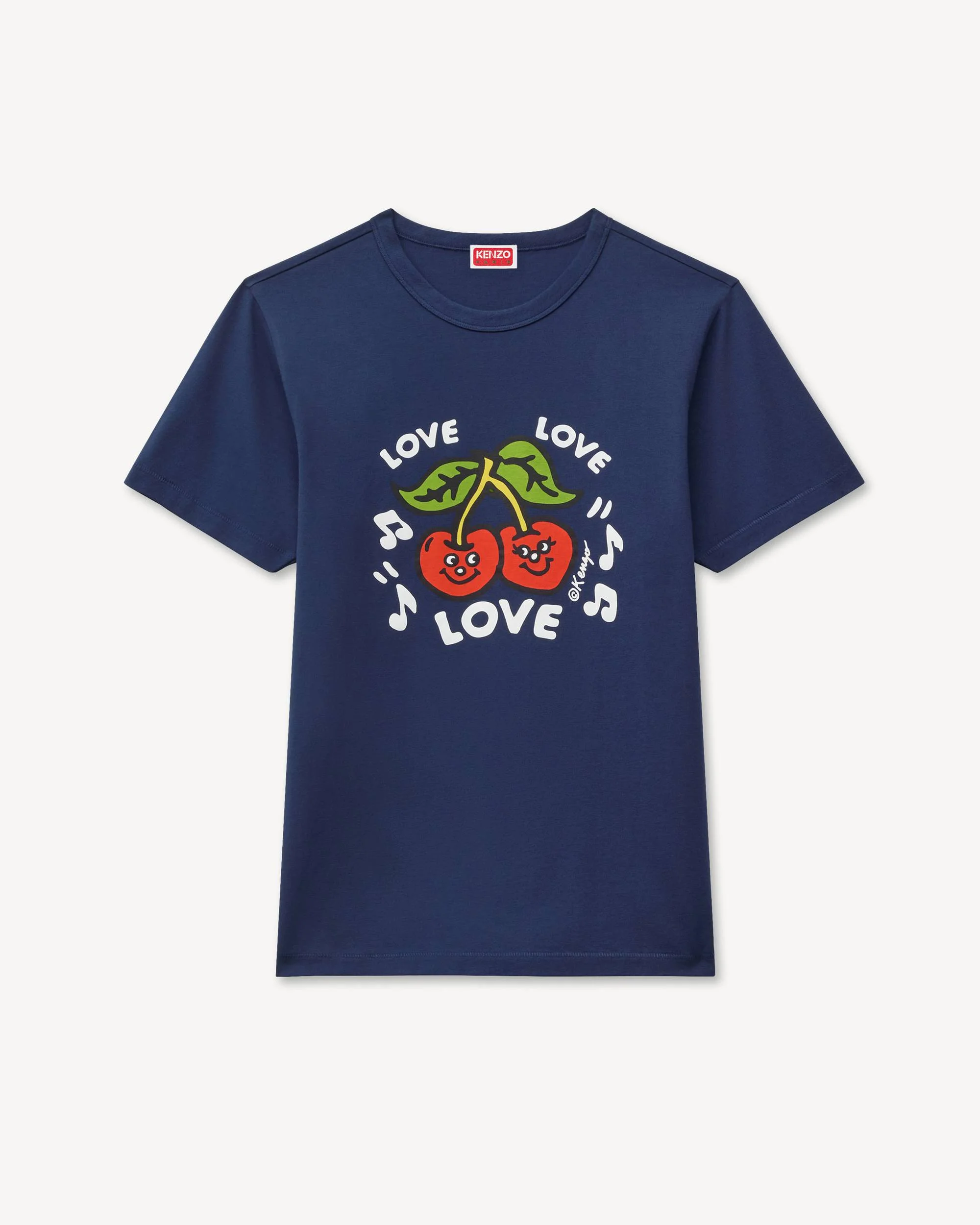'KENZO Loves' T-shirt in cotton - 1