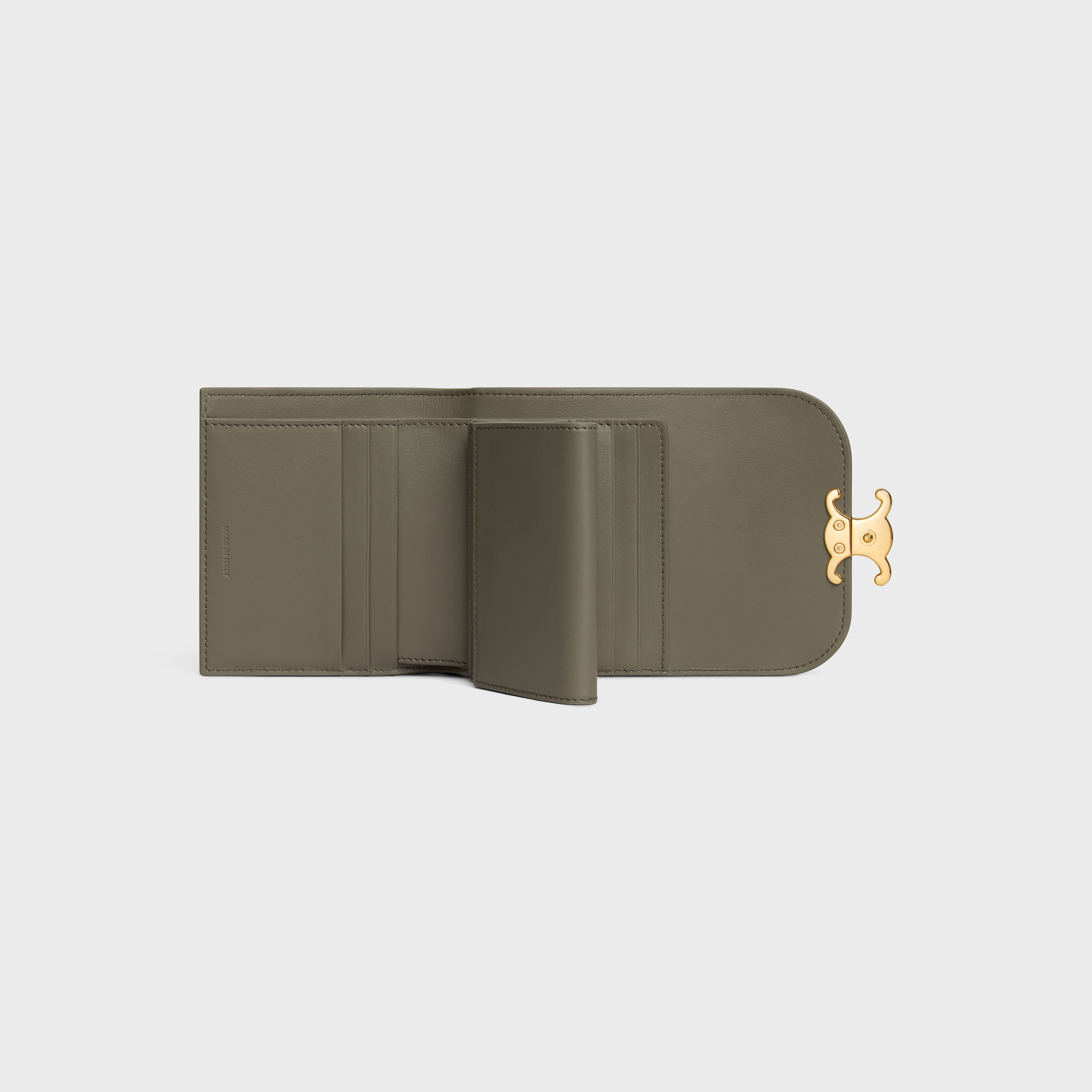 Small Flap Wallet TRIOMPHE IN Shiny calfskin - 5
