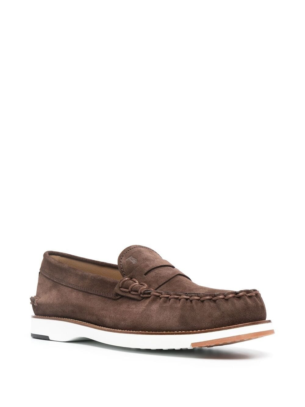 penny-bar suede loafers - 2