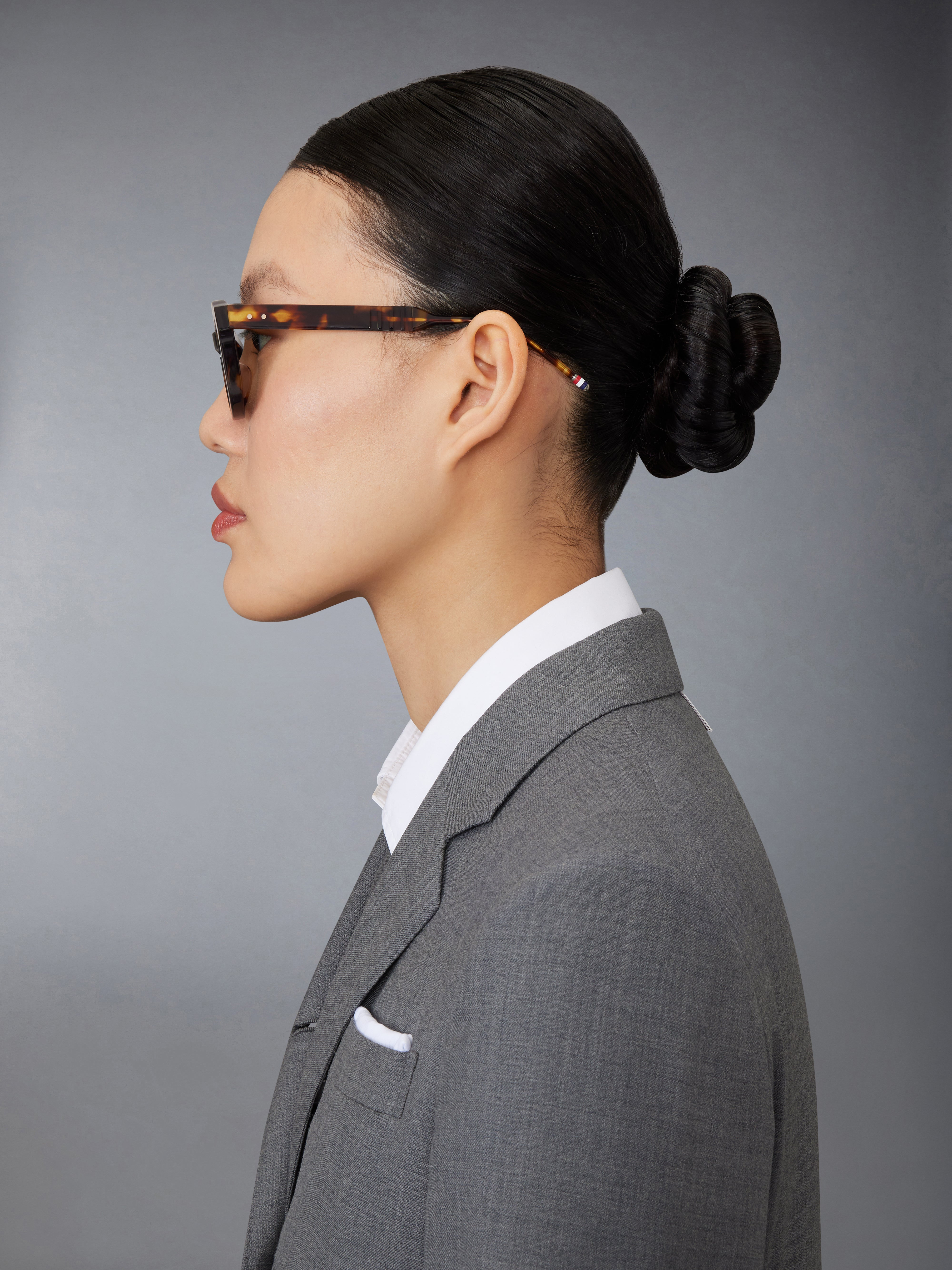 Acetate Rectangular Sunglasses - 4