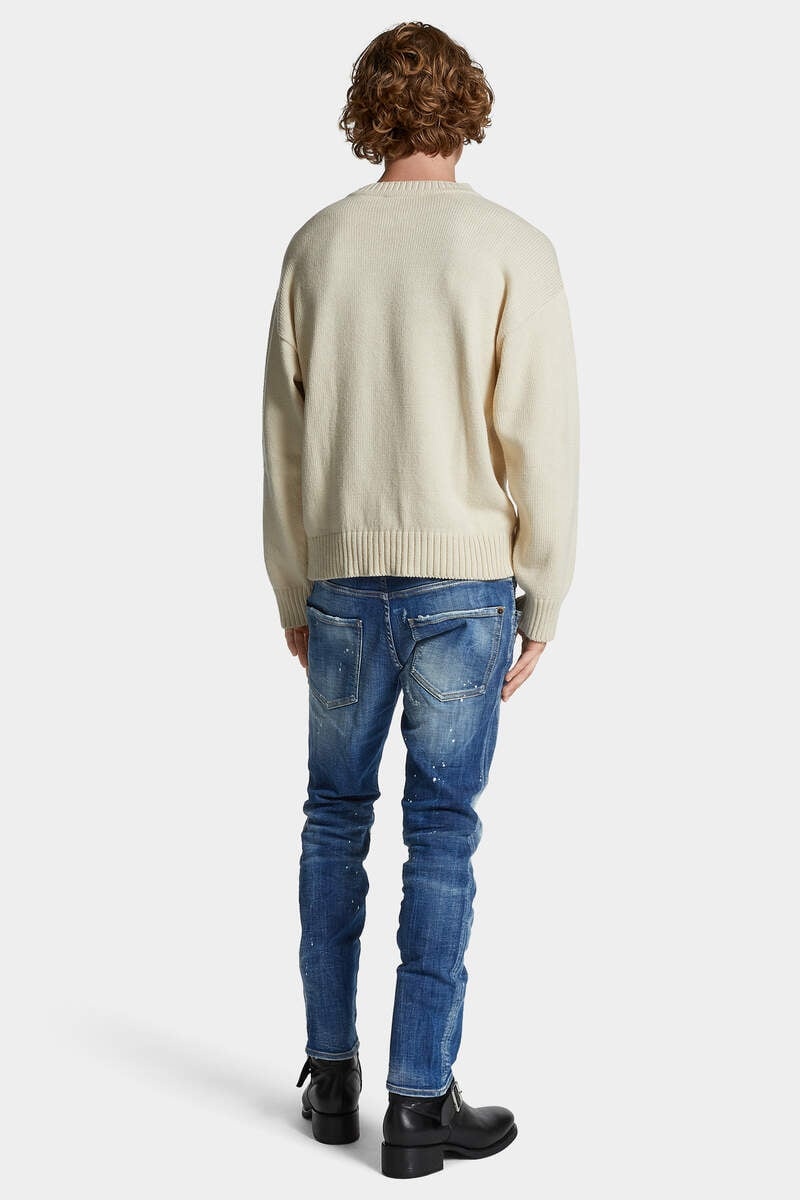 送料関税込【D SQUARED2】Light Heritage Wash Skater Jeans DSQUARED2 LIGHT HERITAGE WASH SKATER JEANS | REVERSIBLE