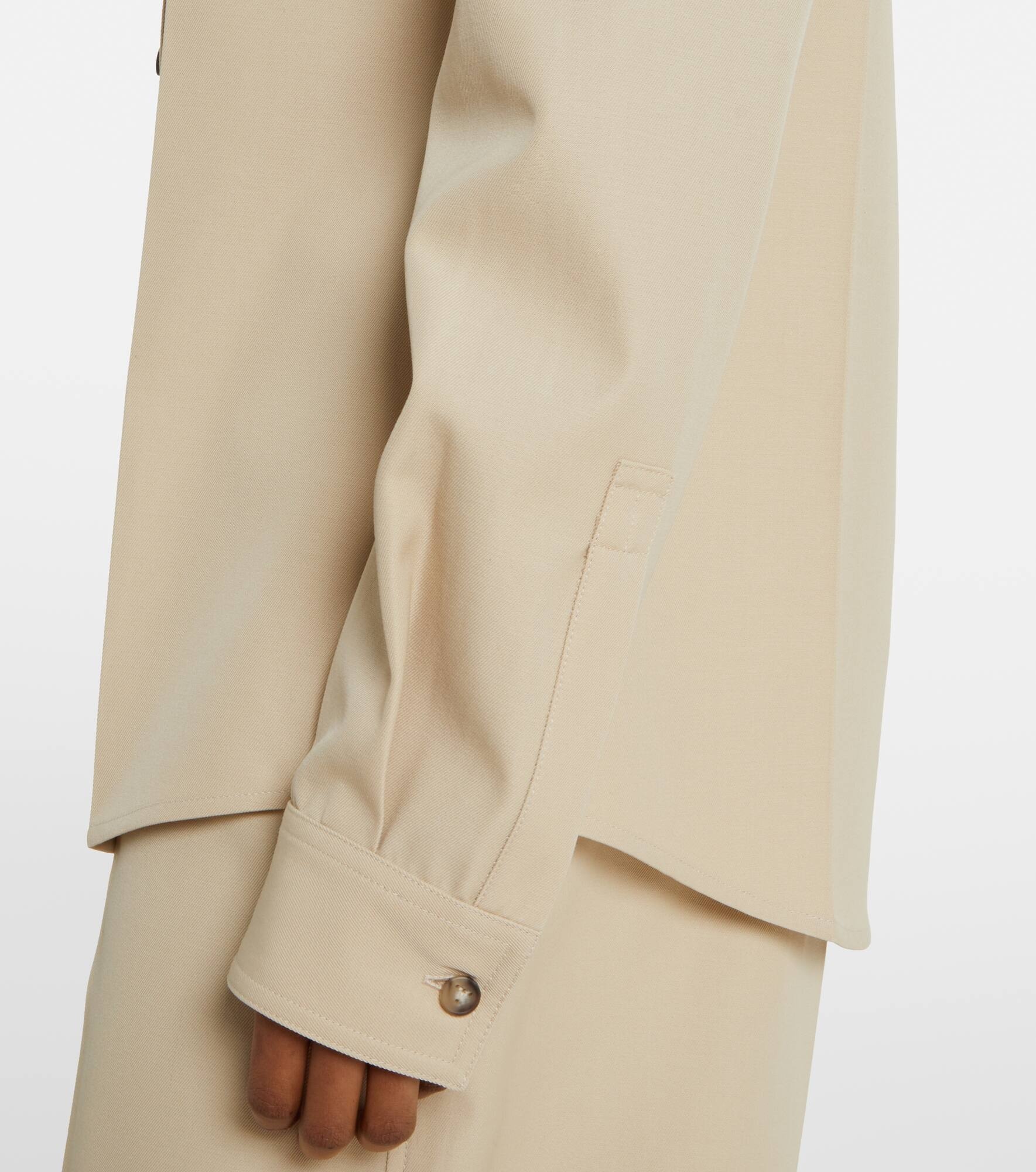 Wool and cotton shirt - 6