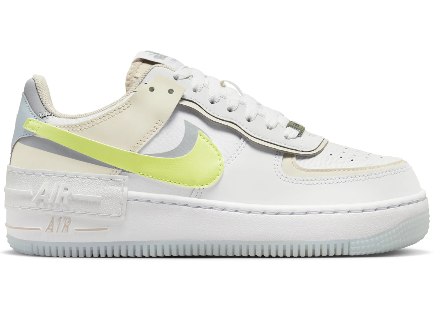 Nike Air Force 1 Low Shadow White Lemon Twist (Women's) - 1